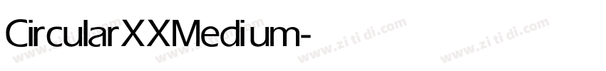 CircularXX Medium字体转换 CircularXX Medium字体转换